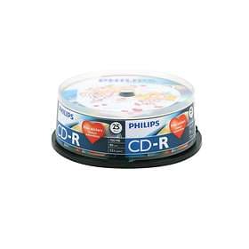 Philips CD-R 700MB 52x 25-pack Spindel