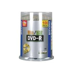 Maxell DVD-R 4,7GB 16x 100-pack Spindel
