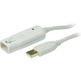 Aten Active USB A - USB A M-F 2.0 12m