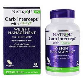 Natrol Carb Intercept Phase 2 Carb Controller 120 Kapslar