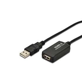 Digitus Active USB A - USB A M-F 2.0 5m