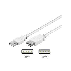 Goobay USB A - USB A M-F 2.0 0,3m