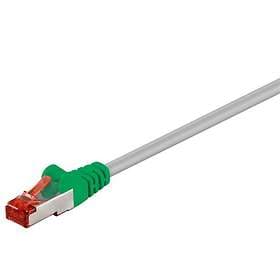 Goobay S/FTP Cat6 RJ45 - RJ45 PIMF Crossover LSZH 1m