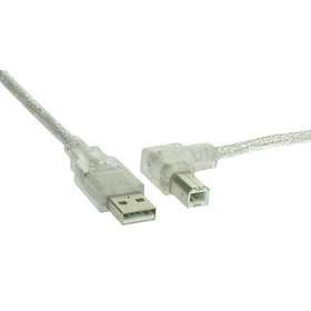 InLine USB A - USB B (angled) 2.0 1m