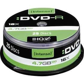 Intenso DVD-R 4,7GB 16x 25-pack Spindel