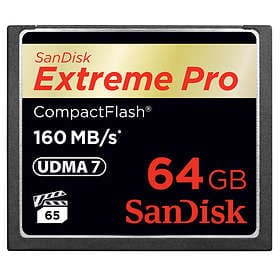 SanDisk Extreme Pro Compact Flash 160MB/s 64GB