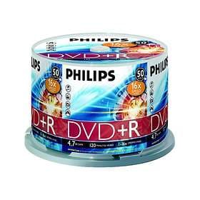 Philips DVD+R 4,7GB 16x 50-pack Spindel