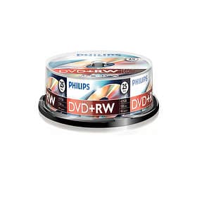Philips DVD+RW 4,7GB 4x 25-pack Spindel
