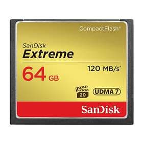 SanDisk Extreme Compact Flash 120MB/s 64GB