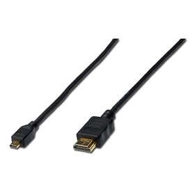 Digitus HDMI - HDMI Micro High Speed with Ethernet 1m