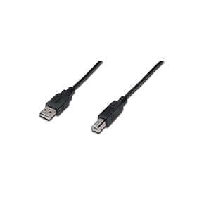 Digitus Shielded USB A - USB B 2.0 5m