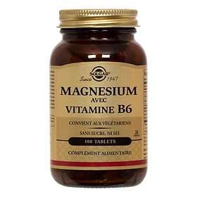 Solgar Magnesium with Vitamin B6 100 Tabletter