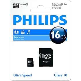 Philips FM16MP45B microSDHC Class 10 16GB