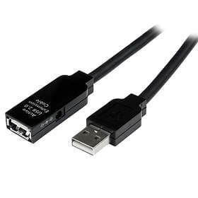 StarTech Active USB A - USB A M-F 2.0 25m