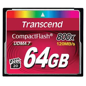 Transcend Compact Flash 800x 64GB