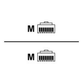 MicroConnect S/FTP Cat6 RJ45 - RJ45 LSZH 0,25m