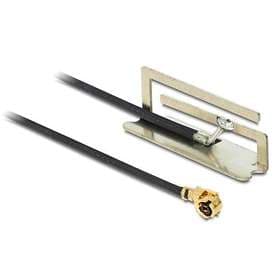 DeLock WLAN 802.11 ac/a/b/g/n MHF/U.FL Antenna 1.6dBi (86214)