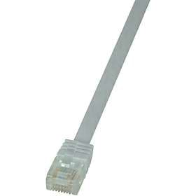 LogiLink Flat SlimLine U/UTP Cat6 RJ45 - RJ45 15m