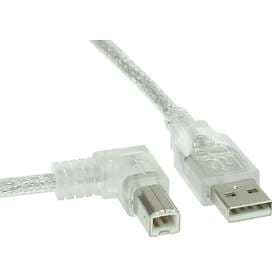 InLine USB A - USB B (angled) 2.0 0,5m