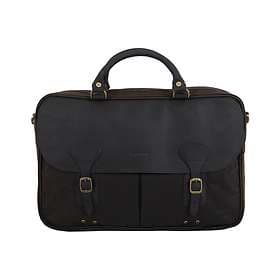 Barbour Lifestyle Wax Leather Briefcase Bag