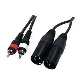 HQ Music 2XLR - 2RCA 1,5m