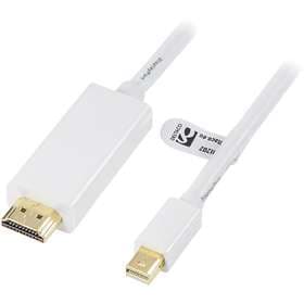 Deltaco Gold HDMI - DisplayPort Mini 2m
