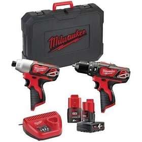 Milwaukee M12 BPP2B PowerPack (1x2,0Ah+1x4,0Ah)