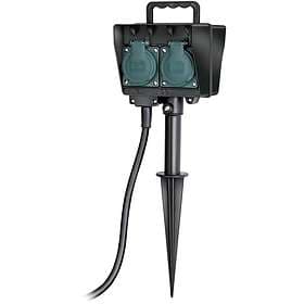 Brennenstuhl Outlet IP44 4-Way 10m