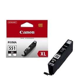 Canon CLI-551BK XL (Svart)