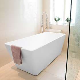 Bathlife Ideal Fristående Rakt 160x76 (Vit)