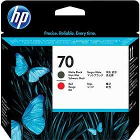 HP 70 Printhead (Mattsvart/Röd)