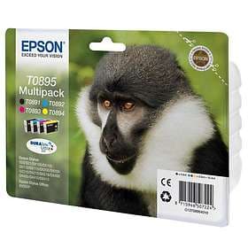 Epson T0895 (Svart/Cyan/Magenta/Gul)