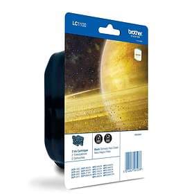 Brother LC1100BK (Svart) 2-pack