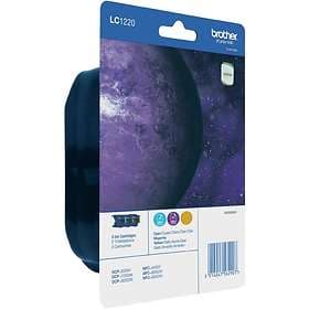 Brother LC1220 (Cyan/Magenta/Gul)