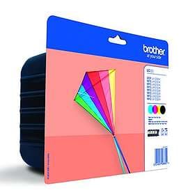 Brother LC223 (Svart/Cyan/Magenta/Gul)