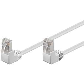 Goobay F/UTP Cat5e RJ45 - RJ45 (2x angled) 0,25m