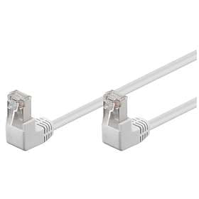 Goobay F/UTP Cat5e RJ45 - RJ45 (2x angled) 3m