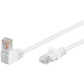 Goobay U/UTP Cat5e RJ45 - RJ45 (angled) 0,5m