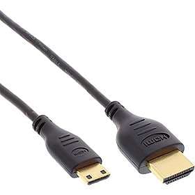 InLine Super Slim Premium 18Gbps HDMI - HDMI Mini High Speed with Ethernet 1,5m