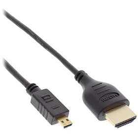 InLine Super Slim Premium 18Gbps HDMI - HDMI Micro High Speed with Ethernet 0,5m