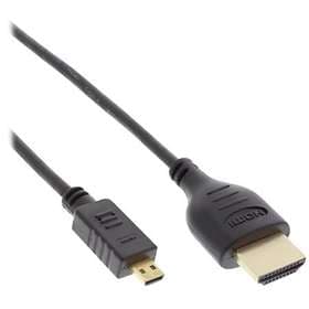 InLine Super Slim Premium 18Gbps HDMI - HDMI Micro High Speed with Ethernet 1,5m