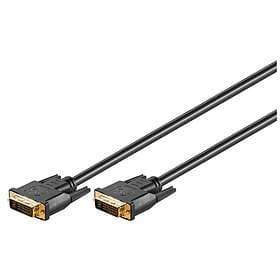 Goobay Gold DVI-I - DVI-I Dual Link 2m