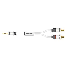 Real Cable Moniteur JRCA-1 3.5mm - 2RCA 1,5m