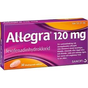 Allegra 120mg 30 Tabletter