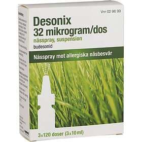 Desonix 3x32mcg Nässpray 10ml 360 Doser