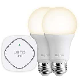 Belkin WeMo LED Lighting Starter Set E27 10W 2-pack (Dimbar)
