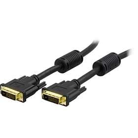 Deltaco DVI-D - DVI-D Single Link 15m