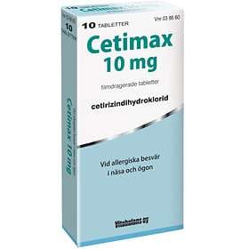 Cetimax 10mg 10 Tabletter