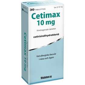 Cetimax 10mg 30 Tabletter