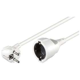 Goobay CEE 7/7 (angled) - CEE 7/4 M-F 5m
